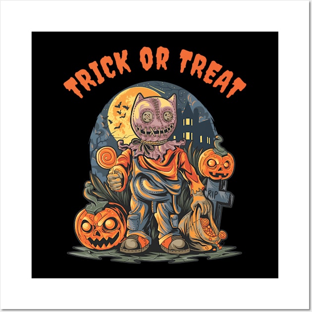 Trick or Treat Wall Art by Iskapa